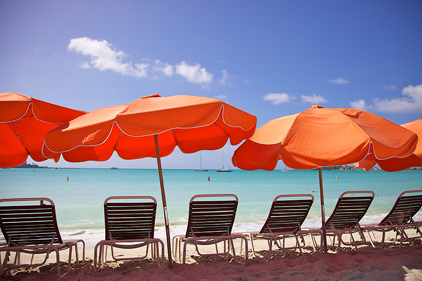 Strand in Philipsburg